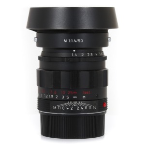 Leica M-50mm f/1.4 Summilux ASPH 6bit Black chrome finish e43