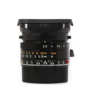 Leica M 28mm f2.8 Elmarit ASPH 5th 6bit Black