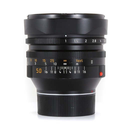 Leica M 50mm f1.0 Noctilux 4th Black