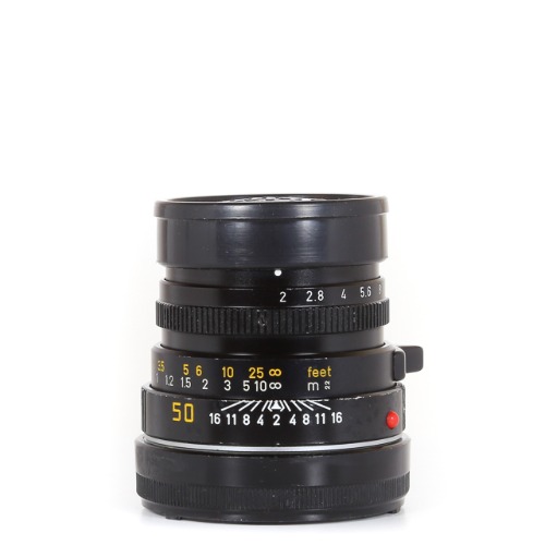 Leica M 50mm f2 Summicron 3rd Black [Made in Canada]