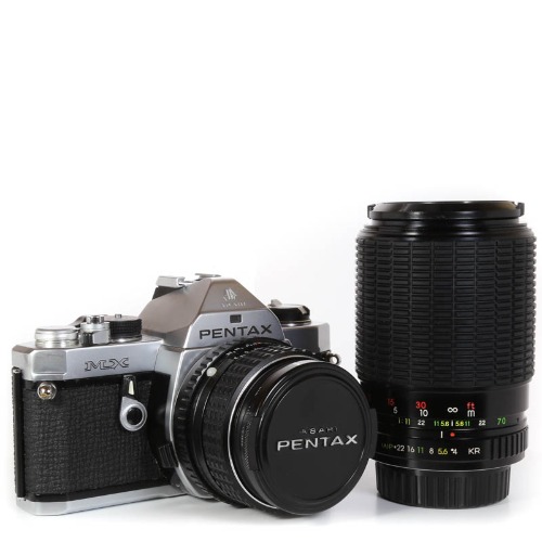 Pentax MX + 50mm f1.4 + 70-210mm f4.0-5.6 SET