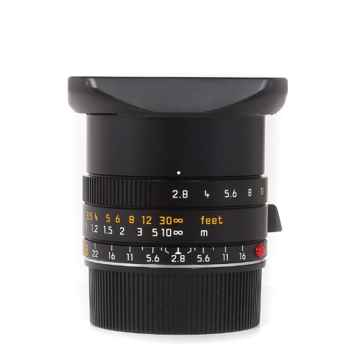 Leica M 28mm f2.8 Elmarit ASPH 6bit New type Black