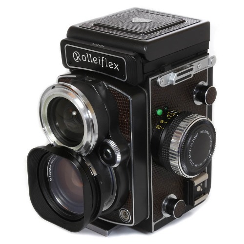 Rolleiflex 50mm f4 FW Super-Angulon Black