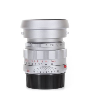 미사용 신품 Leica M 50mm f2 APO-Summicron ASPH Silver LHSA edition