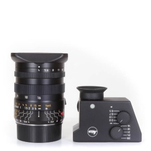 Leica M-16-18-21mm f/4 Tri-elmar ASPH 6bit Black + Finder set