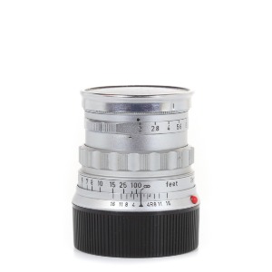 Leica M-50mm f/2 Summicron Rigid Silver