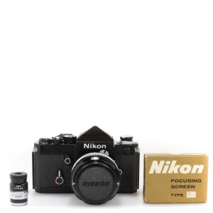 Nikon F2 + F 50mm f1.4 Nikkor S.C Black SET