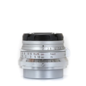 Leica L 35mm f2 Summicron 1st 8elements Silver [Made in Canada]