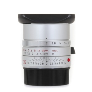 Leica M 35mm f2 Summicron ASPH 6bit NEW Type Silver
