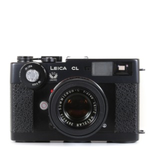 Leica CL 50JAHRE + M-40mm f/2 Summicron-C Black SET