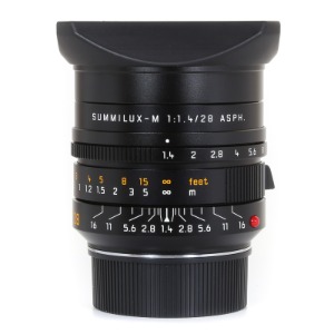 Leica M 28mm f1.4 Summilux ASPH 6bit Black