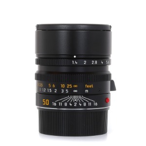 Leica M 50mm f1.4 Summilux ASPH 6bit Black