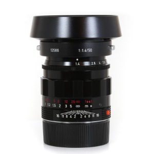 Leica M 50mm f1.4 Summilux ASPH Black Paint MP3 LHSA Edition