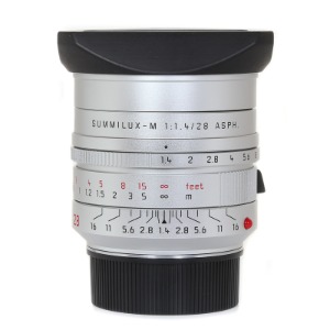 Leica M 28mm f1.4 Summilux ASPH 6bit Silver