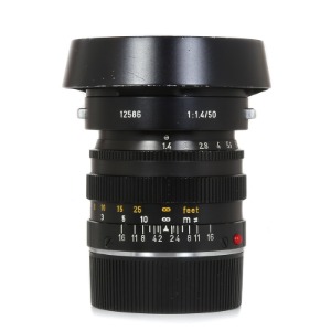 Leica M 50mm f1.4 Summilux 3rd Black