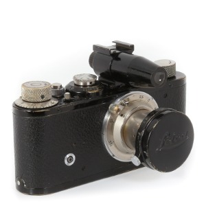 Leica barnack I Blackpaint + L 50mm f3.5 Nikel Elmar Set