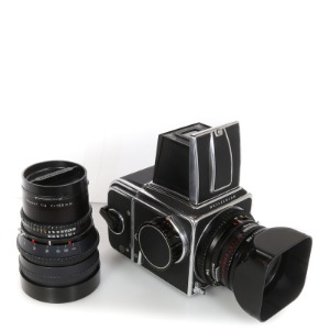 Hasselblad 500CM body + C 80mm f2.8 + C 150mm f4 Lens set