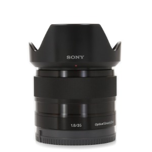 Sony E 35mm f1.8 OSS Black