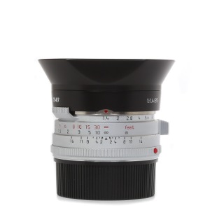 Leica M 35mm f1.4 Summilux Silver [Steel Rim Re-Issue]
