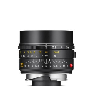 신품 Leica M 28mm f2 Summicron ASPH 6bit Black