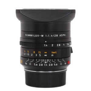 Leica M 28mm f1.4 Summilux ASPH 6bit Black